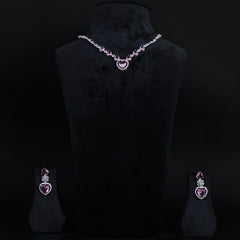 Heartfelt Love Necklace and Earrings Set