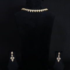 Teardrop Necklace and Earrings Set