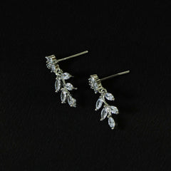 Delicate Floral Drop Earrings