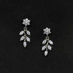 Delicate Floral Drop Earrings