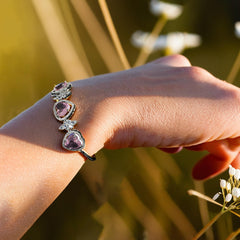 Cubic Zirconia Elegant Hand bracelet